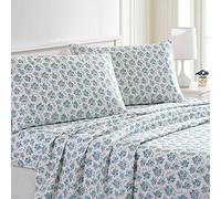 Modern Threads Printed 4-Piece Extra Soft Bedding Sheets & Pillowcase Set, Deep Pocket up to 16 inch Mattress Forever Roses King
