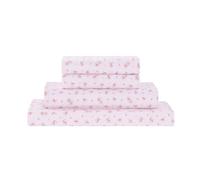 Modern Threads Silky Soft Microfiber and Wrinkle Free Sheets - Luxurious Microfiber Bed Sheets Includes Flat Sheet, Fitted Sheet with Deep Pockets, & Pillowcases Blush, King