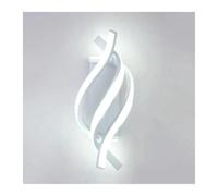 Modern Three-Color LED Wall lamp Simple Black and White line Decorative lamp(White)