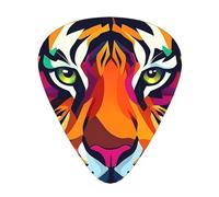 Modern Tiger Guitar Picks Gift Set - Smooth Durable Plectrums For Acoustic, Electric & Bass Guitar, Perfect Present For Guitar Lovers & Musicians