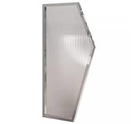 Modern Toilet Partit for Men Urinal Divider Wall Mounted Urinal Sn Frosted s Urinal Privacy Panel Preserves Light 2pcs Silver