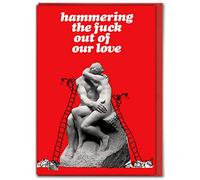 Modern Toss Cards | Funny RUDE Hilarious | 'Hammering The F*ck' | Valentine's Day Card | Sold by Brainbox Candy