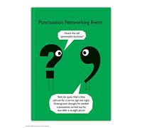 Modern Toss Gifts | Funny Hilarious | 'Apostrophe Business' | Punctuation Collection | Feint Lined | A6 Notebook | Notepad | Sold By Brainbox Candy
