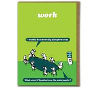 Modern Toss Official - Funny Birthday Card - ‘Disruptive Ideas’ - Cheeky Birthday Cards - Hilarious Cartoon Comedy - Birthday Humour Cards - For Him Her Men Women Friends
