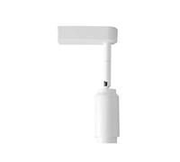 Modern Track Ligh Adjustable Beam Angle COB Spotlight for Exhibition and Gallery, Easy Installation Rail Lamp for Clothing and Shoes Shops