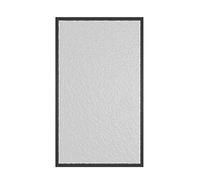 Modern Translucent Room Divider Panel Iron Entrance Partition for Hotel & Office Stylish Black Design 31.5x39.4inEnhance Privacy & Aesthetics