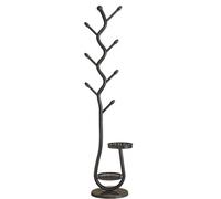 Modern Tree-Shaped Freestanding Coat Rack Simple Portable Hanger for Clothes Bags & Hats - Ideal for Entryway Bedroom & Living Room nization