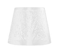 Modern Tree Shaped Wrought Iron Lampshade, E27 Mini Carved Forest Design, White, Bedroom Bedside Decorative Light Fixture
