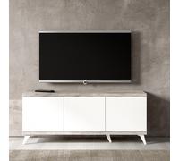 Modern Treviso Storage TV Unit - 151cm - White