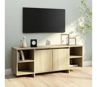 Vidaxl Tv Cabinet Sonoma Oak 130X35X50 Cm Engineered Wood