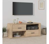 Modern TV Cabinet TV Stand Console Media Unit Cabinet Engineered Wood Vidaxl