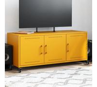 Modern TV Cabinet TV Stand TV Unit Entertainment Centre Cold-Rolled Steel vidaXL