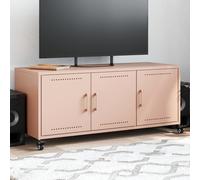 Modern TV Cabinet TV Stand TV Unit Entertainment Centre Cold-Rolled Steel vidaXL