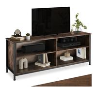 Modern TV Stand 4 Open Compartments Sideboard Display Cabinet TV Unit Stand