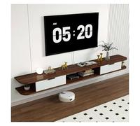 Modern Tv Stand With Cable Management, Floating With Door, Solid Wood Media Console, Entertainment Center For Living Room, Bedroom(E,140cm)