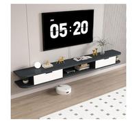 Modern Tv Stand With Cable Management, Floating With Door, Solid Wood Media Console, Entertainment Center For Living Room, Bedroom(D,100cm)