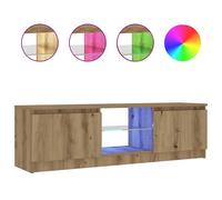 Modern TV Unit TV Stand Cabinet Sideboard with RGB LED Lights Living Room