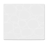 modern-twist 1.162 Silicone Table-Mat Set Pebbles White On Clear