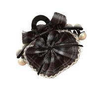 Modern Two-Tone Hair Grip with Bow Design Secure Stay All Types British Traditional Ornament