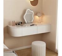 Modern ty Makeup Table with Drawers Sl orner Desk Stylish W Storage Cabinet Space-Saving Nightstand for Bedroom & Home Office