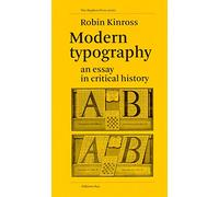Modern Typography - An Essay In Critical History