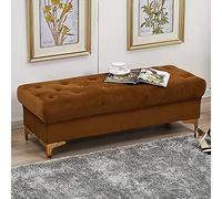 Modern Upholstered Bench Multi-Functional Storage Ottoman for Living Room Bedroom Hallway Shoe Rack Comfortable Footrest Stylish Home Furniture