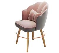 Modern Upholstered Dining Chair, 360° Swivel Accent Chair, Stylish Kitchen & Living Room Furniture, Petal Back Design, Comfortable & Elegant Home Decor