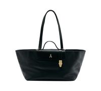 Modern Utility Leather Bag- female- Patrizia Pepe- Shopping Bags- Black- ONE SIZE- Bags ONE SIZE
