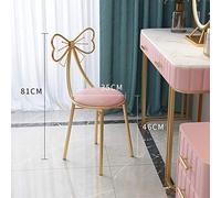 Modern Vanity Chair with Armrests Comfortable Makeup Stool Anti-Slip Cushions Stylish Leisure Seating for Dressing Room Artist's Stool Contemporary Design