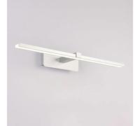 Modern Vanity Lighting Fixture LED Bathroom Mirror Light, 9W Bath Vanity Wall Mounted Lamp, Brushed Silver Mirror Front Lights for Bath Cloakroom e Picture Lighting Interesting