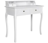 Modern Vanity Makeup Table Bedroom Dressing Cabinet Unit Stool Mirror vidaXL