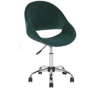 Desk Chair SELMA Velvet Emerald Green