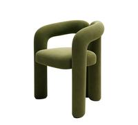 Modern Velvet Dining Chair Set with Round Space-Saving Table, Soft Padded Seats for 2-4, Slish Kitchen & Dining Room Fur for Smals, Perfect for Cozy Dining