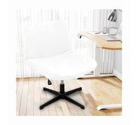 Modern Velvet Office Chair Cover Armless Design CrossBack Sle Seat Protector for Office/Chairs MidHeight Slipcover for Living Room Office Set of 2