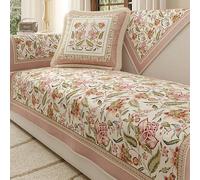 Modern Velvet Sofa Cover Thick Customizable Slipcover for Couch Stylish Furniture Protector in Country Style Fits 90x90cm (35x35inch) Seat CushionIdeal for Home Decor.