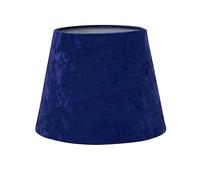 Modern Velvet Tapered Dual Purpose Light Shade | 9" 11" Diameter | Pendant or Table Lampshade for Living Room, Bedroom, Home (Navy Dual Purpose Velvet Lampshade, 9" Dual Purpose Velvet Lampshade)
