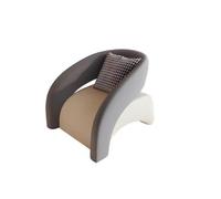 Modern Velvet Wingback Chair, Upholstered Living Room Chair, for Living Room, Bedroom, Reading Nook(D)