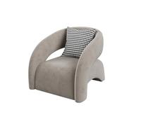 Modern Velvet Wingback Chair, Upholstered Living Room Chair, for Living Room, Bedroom, Reading Nook(E)