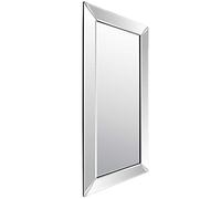 Modern Venetian Bevelled Wall Mirror - Large Size, Rectangular Decorative for Lounge, Dining Room, Bathroom, Bedroom, and More - 174cm X 84cm, YC085-A