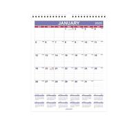 Modern Vertical Wall Calendar,Academic Year Monthly Wall Planner,Month-to-View Calendar for Holidays, Work Organisation & Scheduling