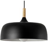 Modern Vintage Oil Rubbed Black Finish Dome Chandelier Industrial Country Chandelier, Dining Room Suspension Light E27 Pendant Light Suitable for Living Room Bar Corridor