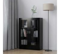 Modern Vitrine Cabinet Home Storage Shelf Organiser Unit Engineered Wood vidaXL