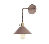 Modern Wall Applique Macaron E27 Edison Pendant Light with On Off Switch Copper Finish Frosted Paint Body Stylish Hanging Lamp for Home Decor and Lighting Solutions