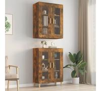 Modern Wall Cabinet Display Home Storage Kitchen Cupboard Engineered Wood vidaXL