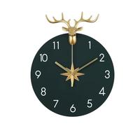 Modern Wall Clock Fashion Living Room Home Atmosphere Personality Clock Creative Nordic Light Luxury Clock Clocks for Living Room(Medium)