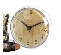 Modern Wall Clock - Shower Horlogy | Digital Wall Mounted Suction Cup Cute Waterproof Battery Operated | Cartoon For Home, Bedroom, Kitchen, Bathroom, Mirror, Tiles, V