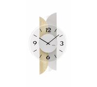 Modern wall clock with quartz movement from AMS