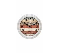 Modern wall clock with quartz movement from AMS
