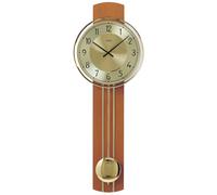 Modern wall clock with quartz movement from AMS AM W7115/9 NEW