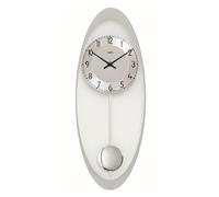 Modern wall clock with quartz movement from AMS AM W7416 NEW